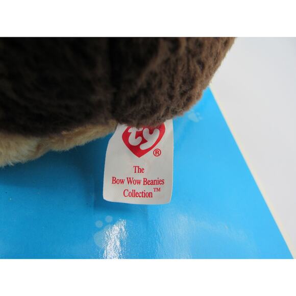 NEW Prickles the Hedgehog Bow Wow Beanies Ty 2006 Squeaker Crinkle 6 Inches - Picture 9 of 12